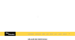 Desktop Screenshot of haus-schlossblick.com