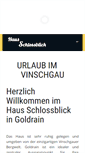 Mobile Screenshot of haus-schlossblick.com
